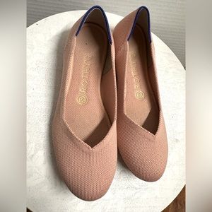 Rothy’s The Flat Women’s 7.5 round Pink Flat shoe